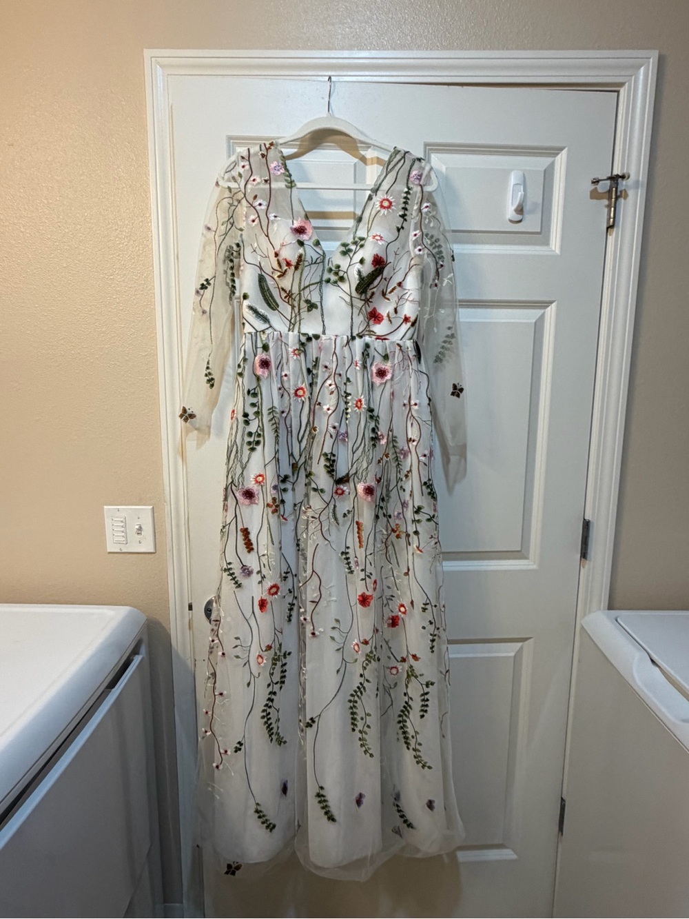 Floral Wedding Dress